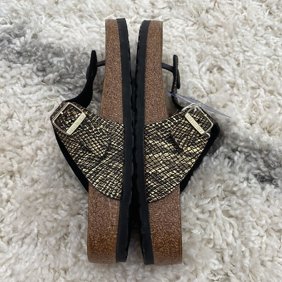 Birkenstock Gizeh Shiny Python Black asst go - Picture 3 of 5